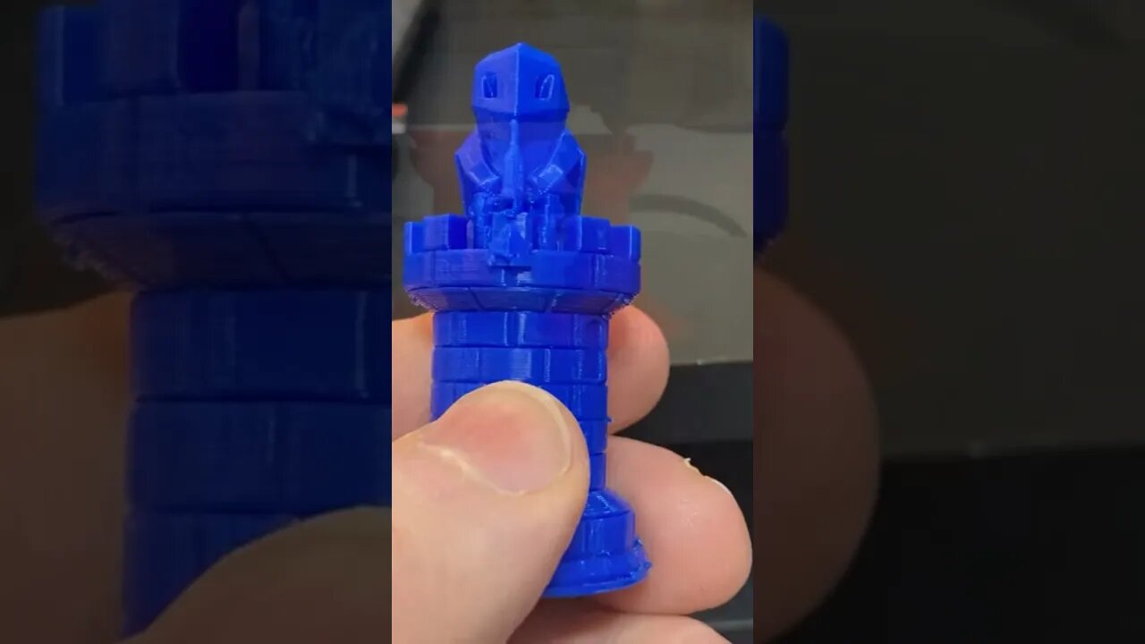 3D Printed Pokémon Chess Set #3Dprinting