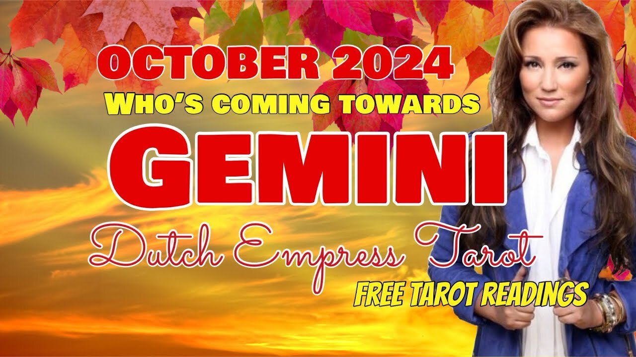 GEMINI ♊️ Who’s coming towards you in October 2024?💕Monthly Love Tarot Reading➕Extended BONUS 💫