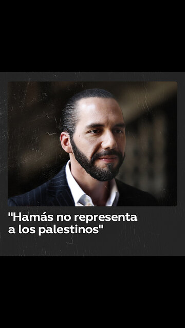 Nayib Bukele arremete contra Hamás