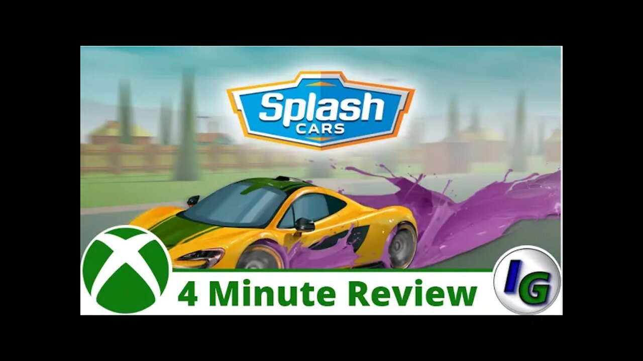 Splash Cars 4 Minute Game Review on Xbox