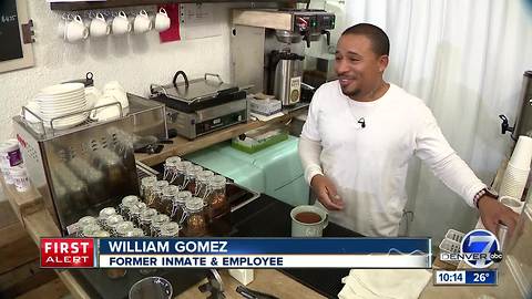 Denver coffee shop aims to help current and former inmates through jobs and art