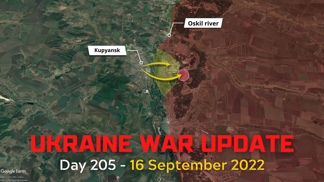 Ukrainians cross Oskil river and capture the eastern part of Kupyansk? - Russians capture Mayorsk?