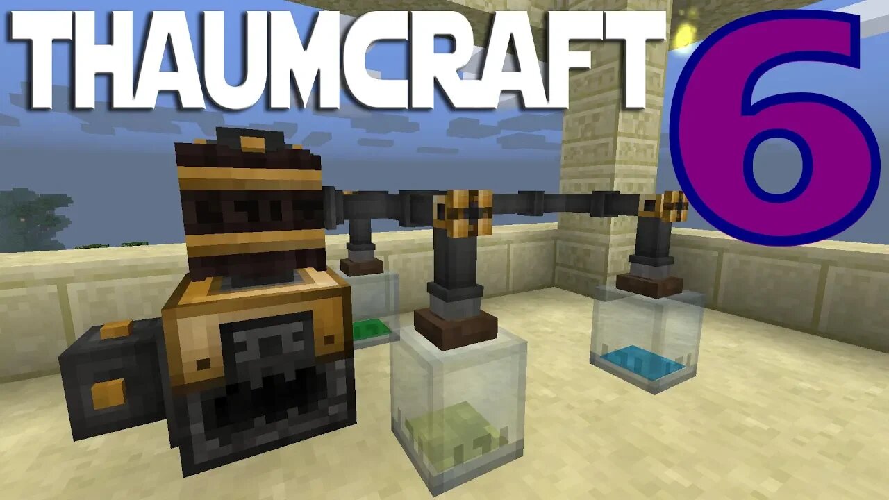 Lets Play Minecraft Thaumcraft 6 ep 11 - Making Tubes And Liquid Essentia