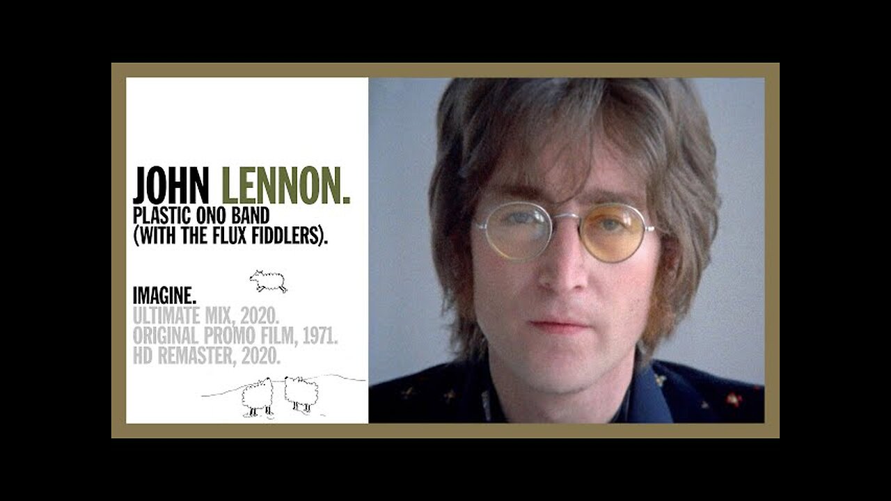 John Lennon Imagine Official video (HD)