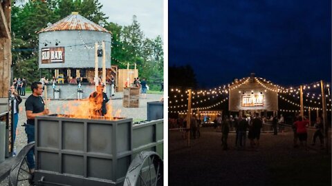 Un bar extérieur festif vient d’ouvrir près de Québec et ça te rappellera la «vraie vie»