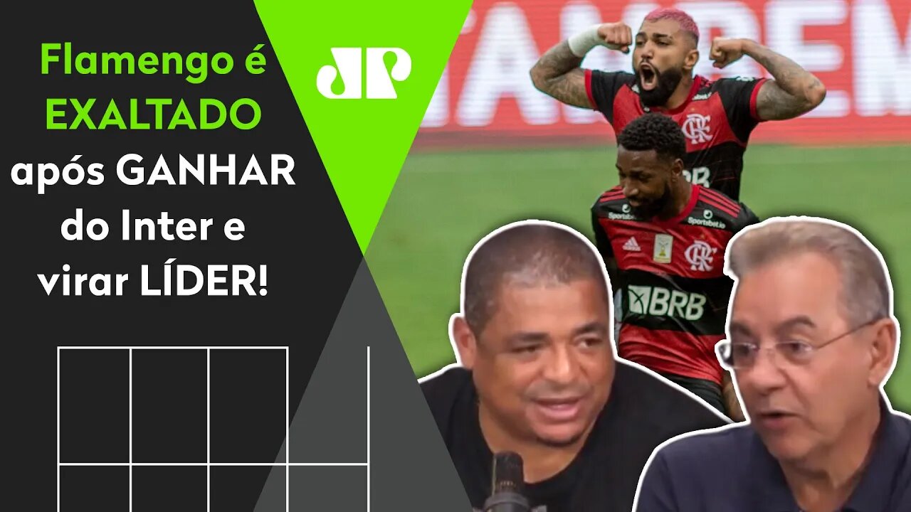 "O Flamengo é TÃO MELHOR que TODOS que..." Mengão é EXALTADO após virar LÍDER!