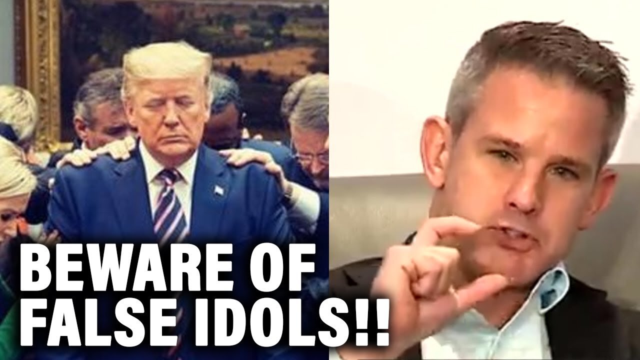 Adam Kinzinger SLAMS Churches for Worshiping Donald Trump with the Perfect Speech