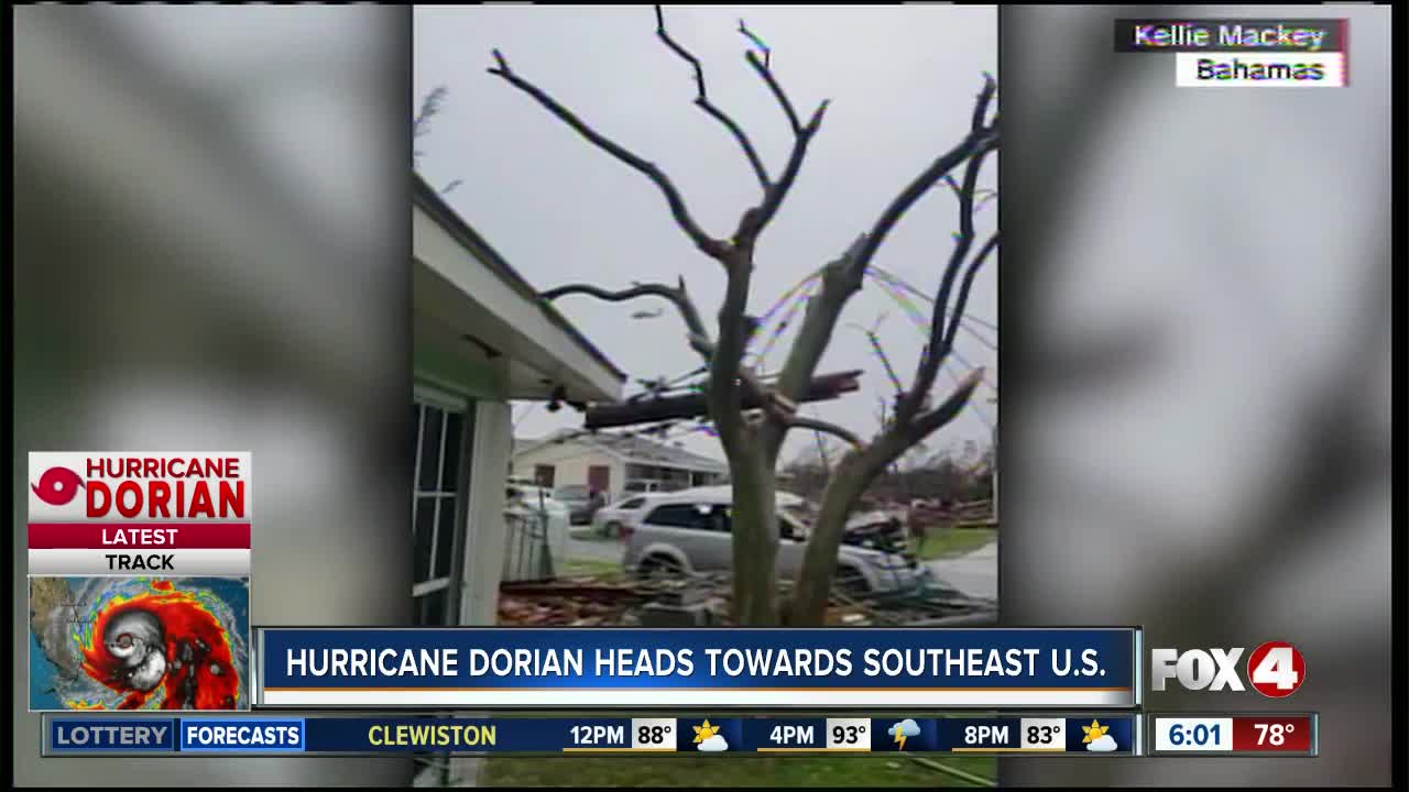 Hurricane Dorian heads towards United States after thrashing Bahamas