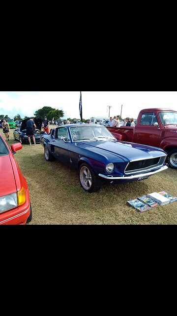 Ford Mustang Fastback Classic Car Rally UK