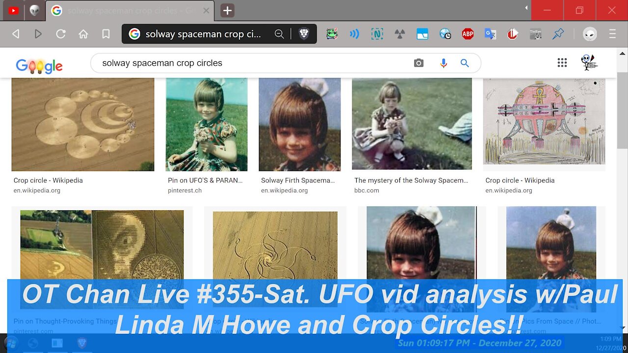 Saturday Live UFO vids and Analysis with Paul - LMH Crop Circle Failure and more!]- OT Chan Live#355