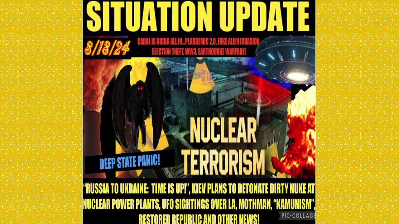 SITUATION UPDATE 8/18/24 - No way out, Ceasefire Negotiations, Mothman, Vt Intel