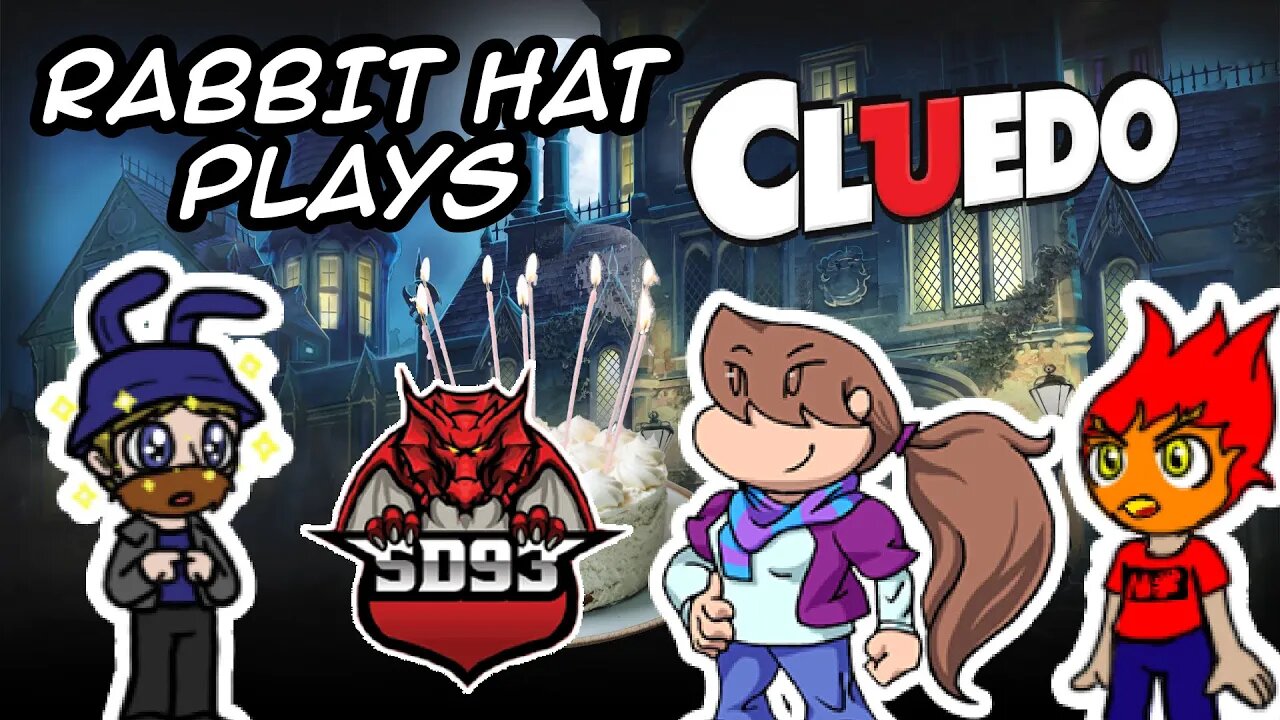 Who Dun It? On a Birthday!? Cluedo - Rabbit Hat Plays