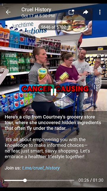 Documentary: Grocery Store Ingredient Tour