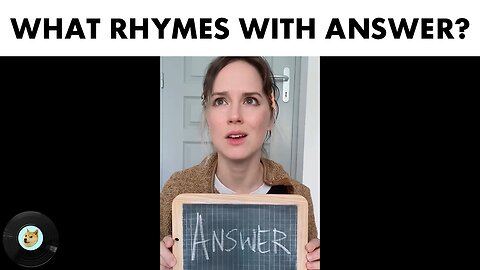 What Rhymes with ANSWER? (Alternative Rock)