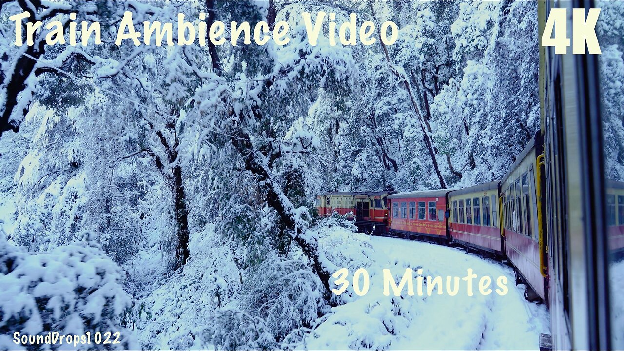 Chilled 30 Minutes : Classic Piano Amidst Snowy Railways