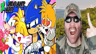 Sonic And Tails Love DeviantArt (SASP) - Reaction! (BBT)