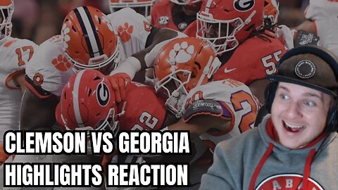 Clemson Tigers vs. Georgia Bulldogs | Full Game Highlights REACTION