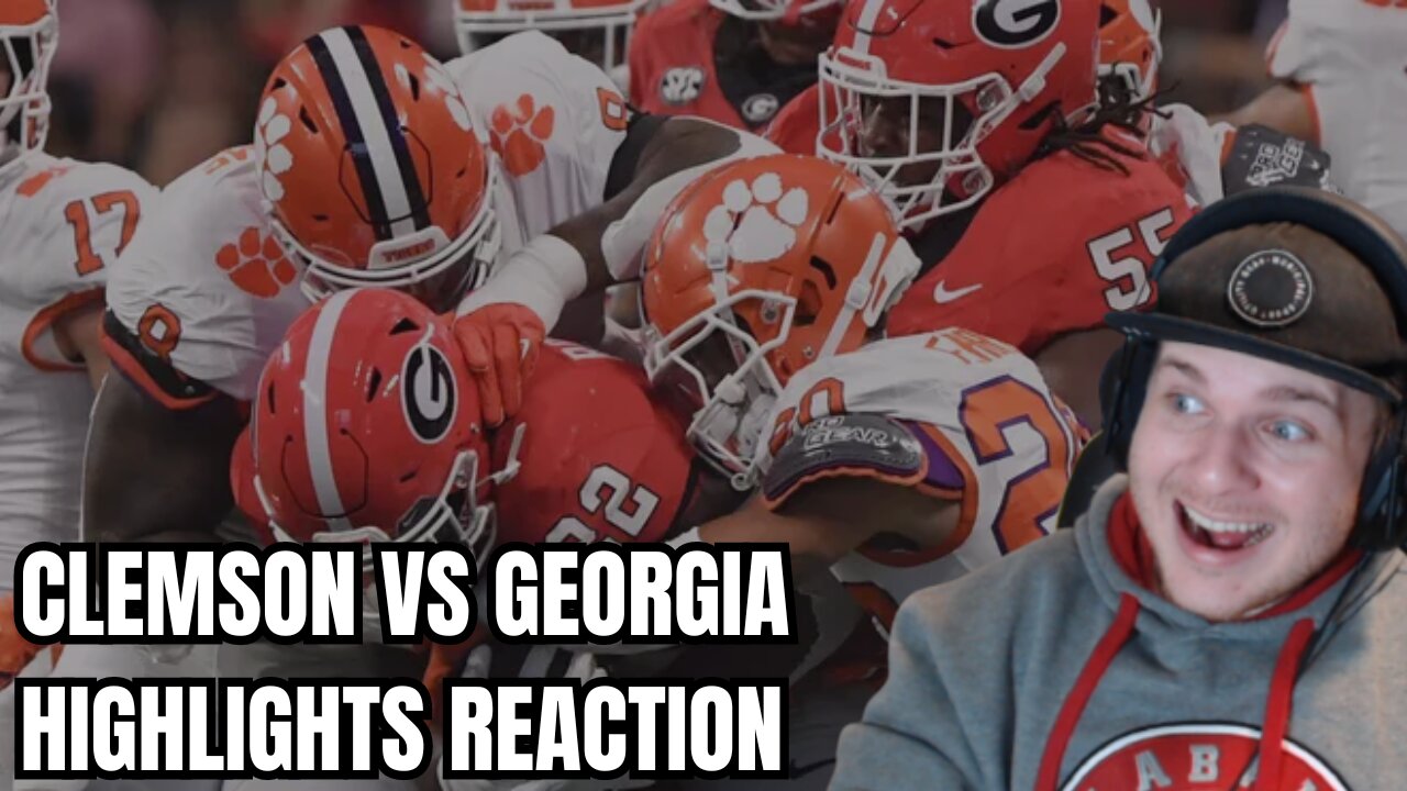 Clemson Tigers vs. Georgia Bulldogs | Full Game Highlights REACTION