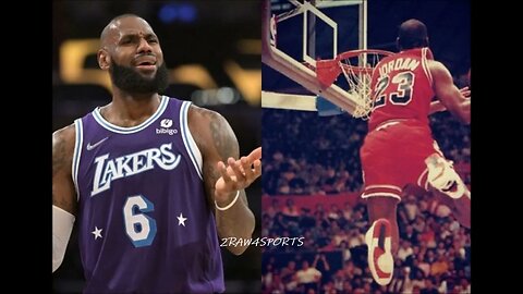 LEBRON NAMES HIS TOP 4 DUNKERS EVER...EXCLUDES JORDAN AND INCLUDES HIMSELF!