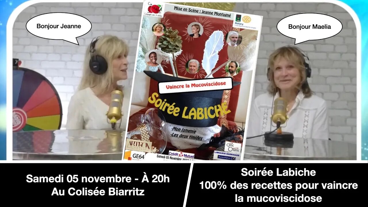 À l'honneur : Soirée Labiche au théâtre Le Colisée Biarritz - mise en scène Jeanne Montagné - 05 nov