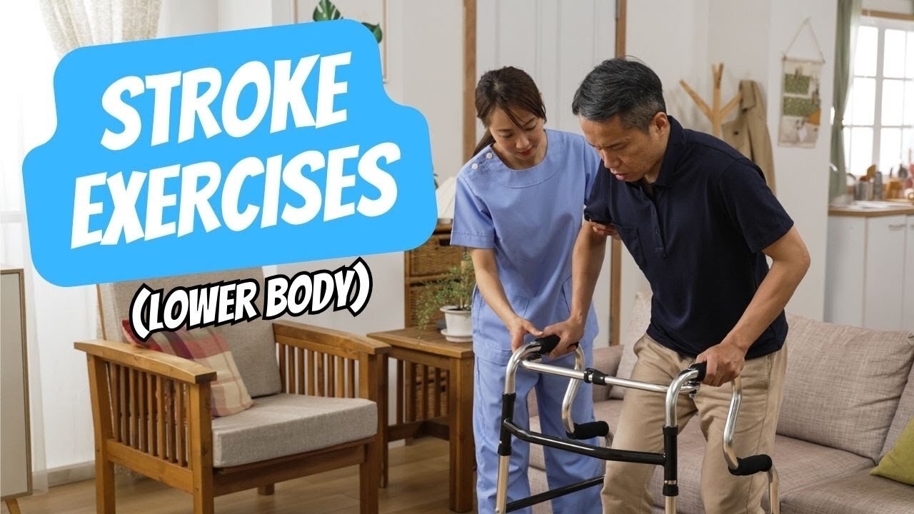 Top 3 Exercises For Stroke (LowerBody)