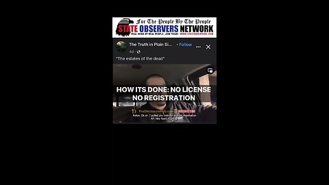 Driving with no license or registration done right and explained.. This is not impossible to do and