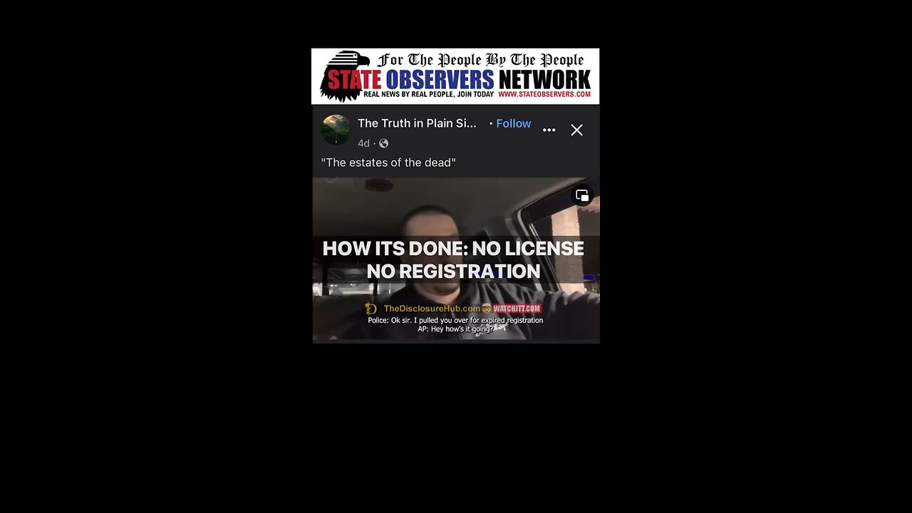 Driving with no license or registration done right and explained.. This is not impossible to do and