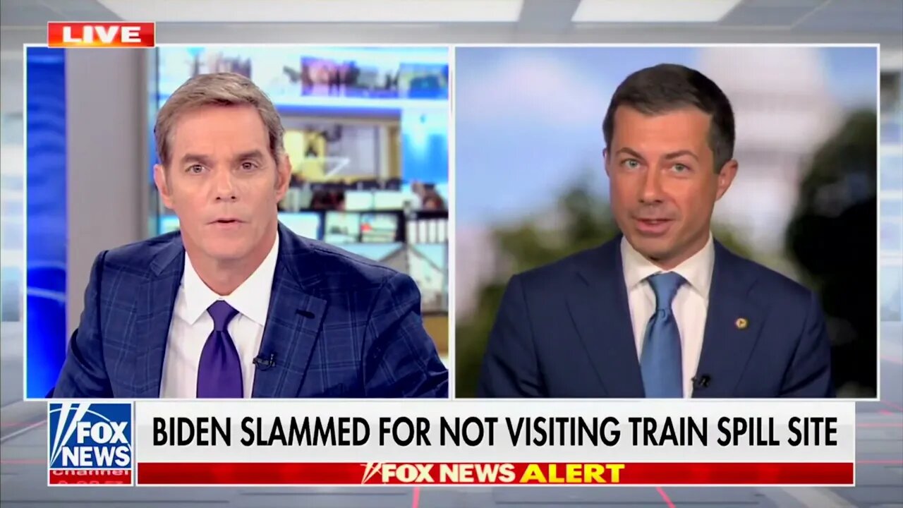 Pete Buttigieg Won't Say When, Or If, Biden Will Visit East Palestine, Ohio, As Promised