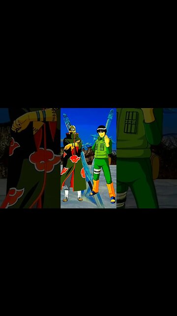 Guy VS Akatsuki - WHO IS STRONGEST??.#shorts