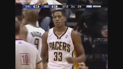 Danny Granger 22 Points Vs. Mavericks, 2006-07.