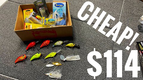CHEAP Crankbaits on Tackle Warehouse | How much will $114 Buy?