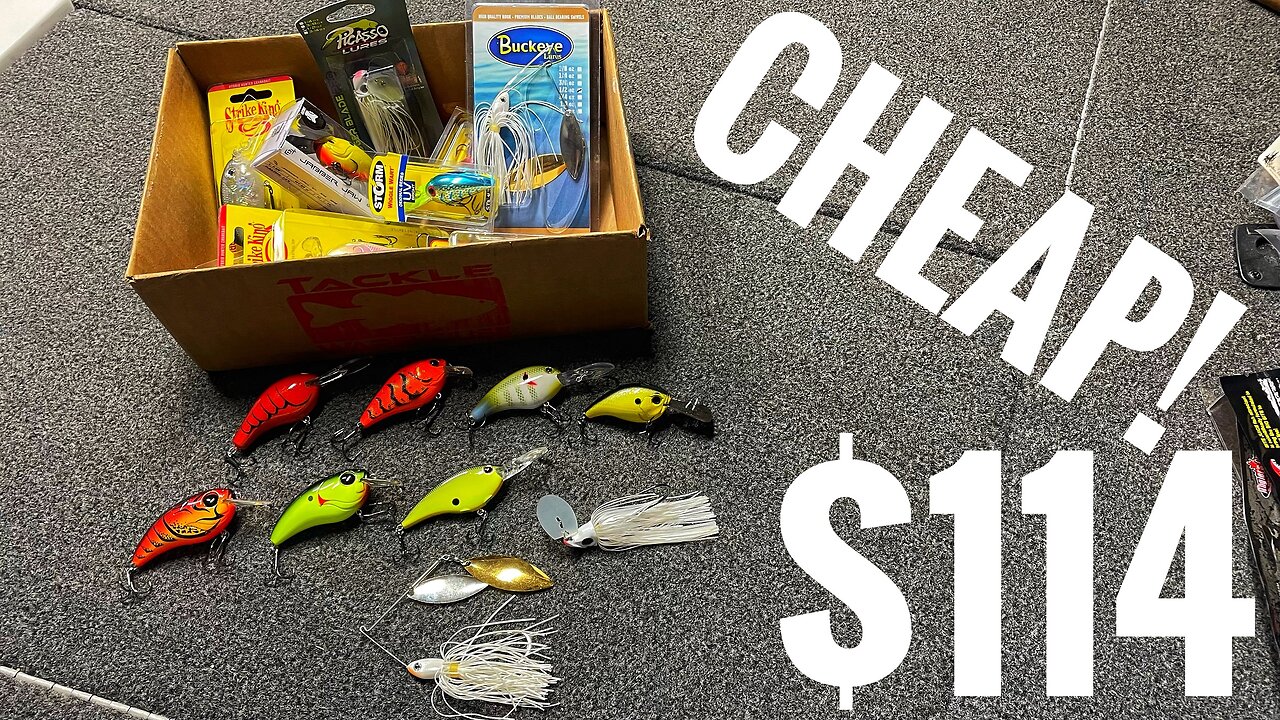 CHEAP Crankbaits on Tackle Warehouse | How much will $114 Buy?
