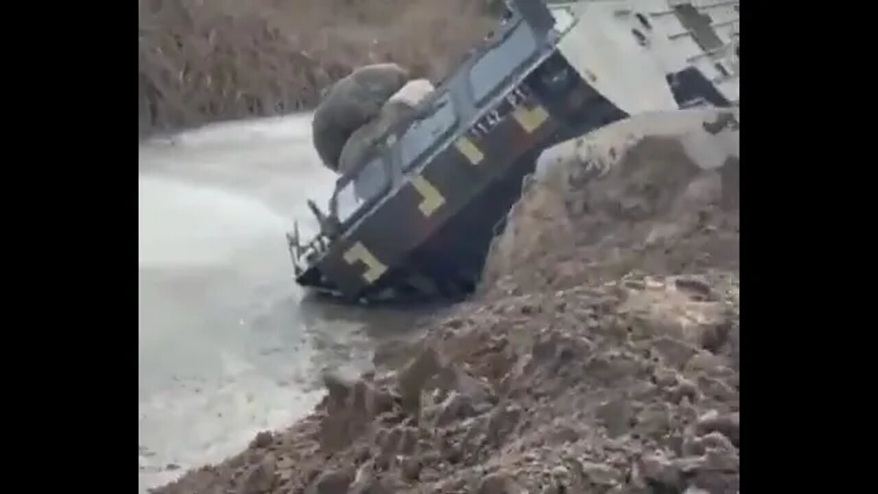 Ukrainian OTRK Tochka Stuck