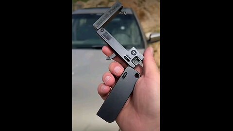 Folding Credit Card Gun