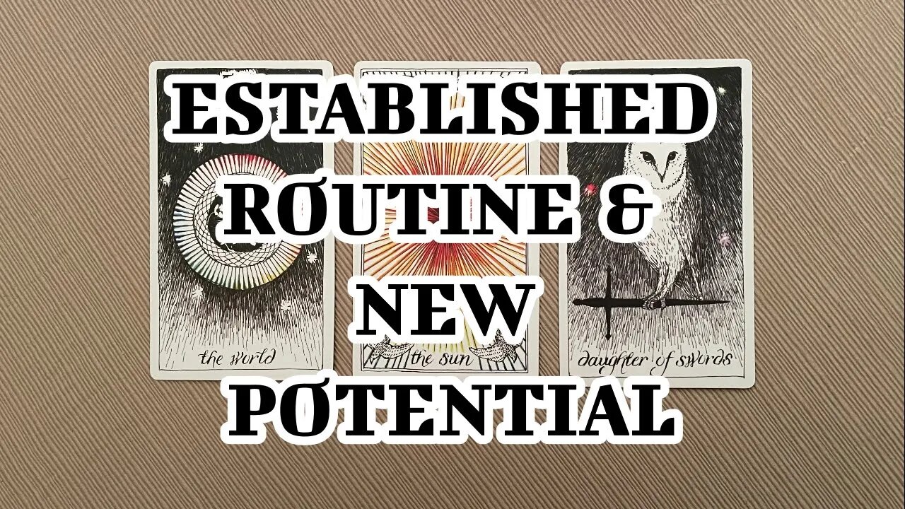 🌜 🀧 🌛 Timeless Tarot Reading - Established Routine & New Potential