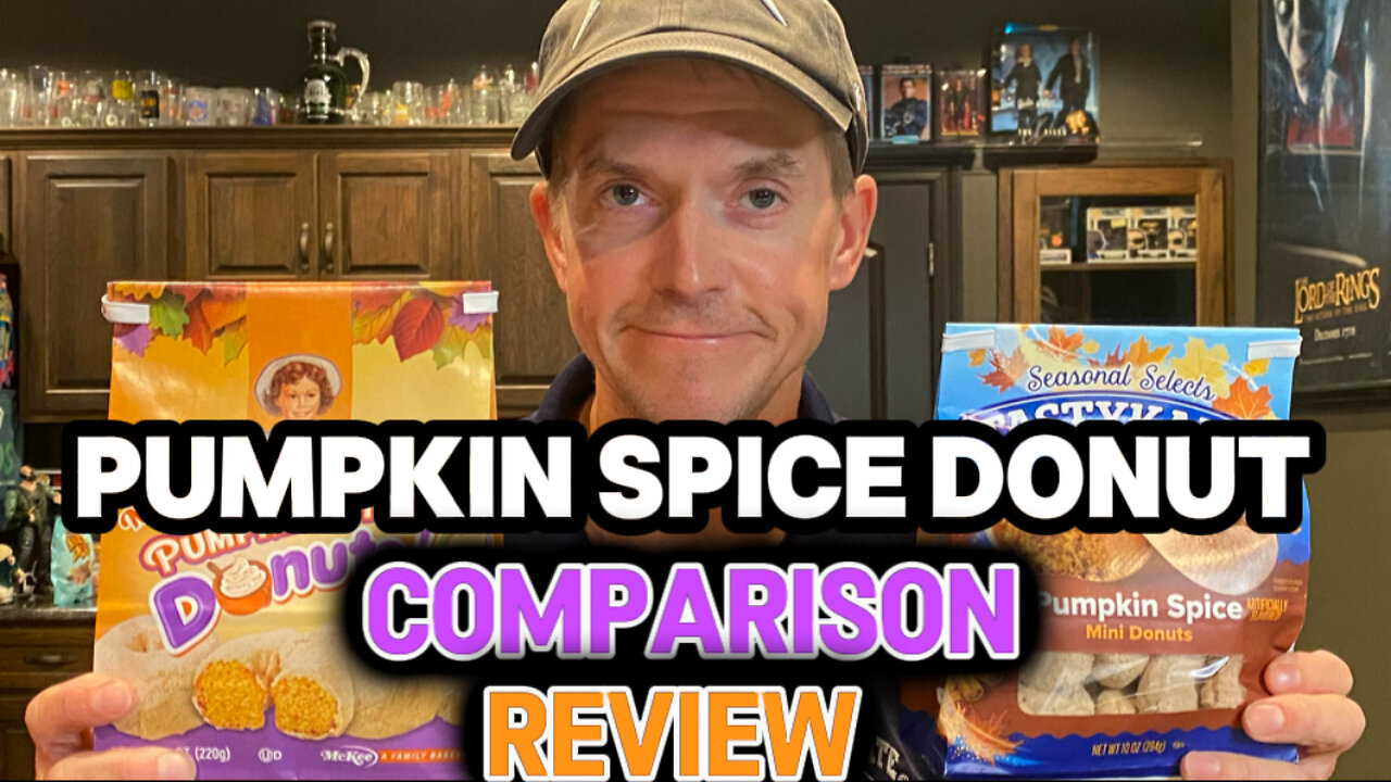 Pumpkin Spice Donut Comparison (Little Debbie vs Tastykake)