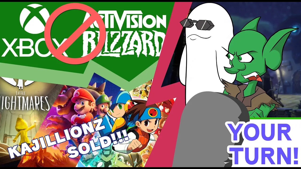 Your Turn Ep. 52 - EU Casts Block on Activision & Sell ALL THE GAMES!