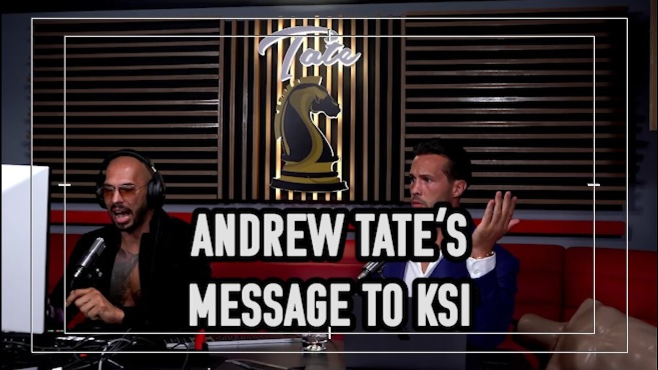 Andrew Tate Message to KSI ✅👀😱