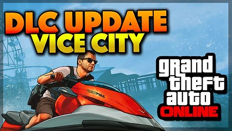 GTA 5 Online Vice City Expansion Map - Map DLC Update (GTA 5 Gameplay)