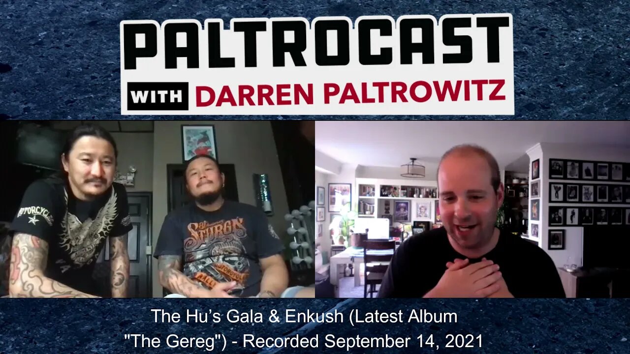 The Hu's Gala & Jaya interview with Darren Paltrowitz