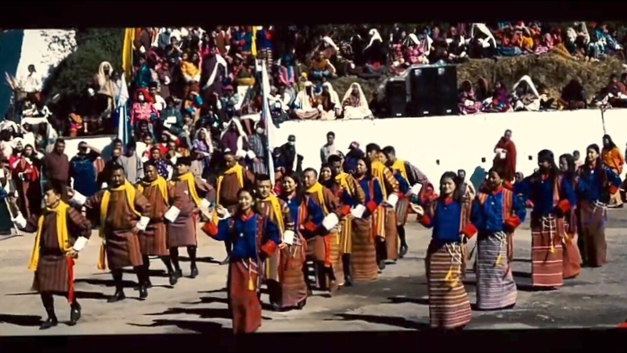 Experience the Beauty of Bhutan: Traditional Boedra and Choeba Dance Performance"