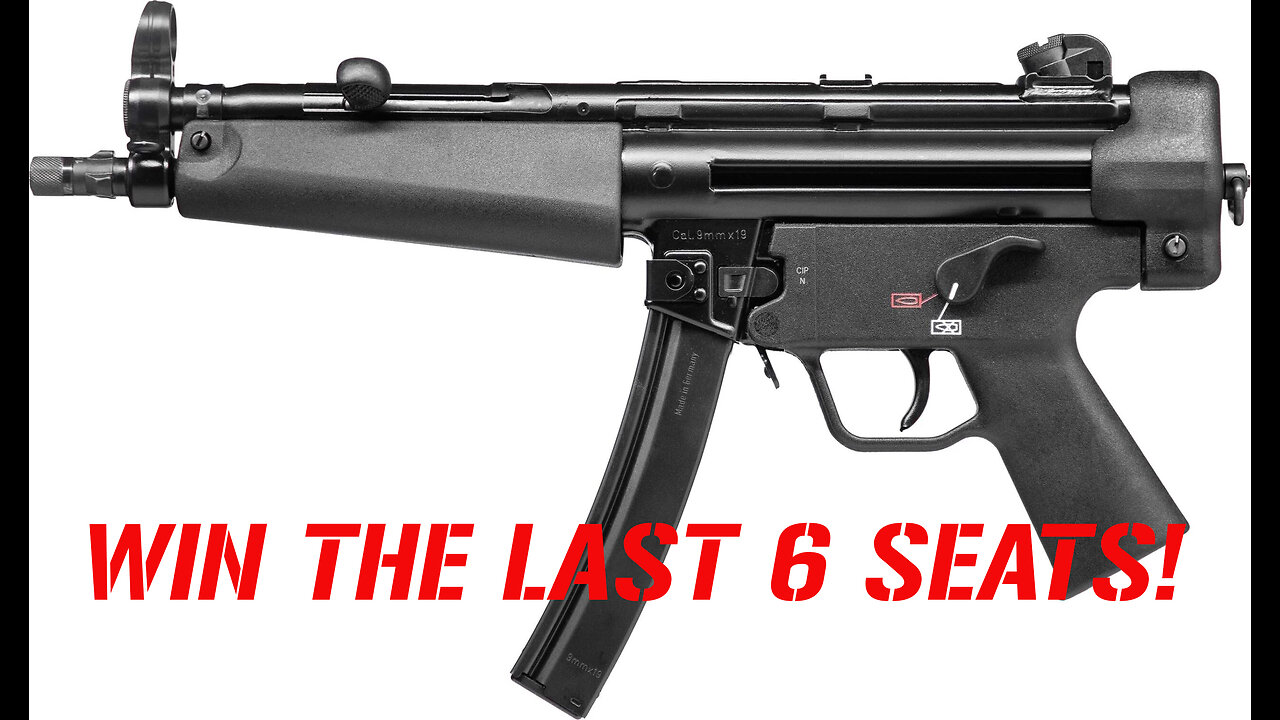 HK SP5 9mm MINI #8 FOR THE LAST 6 SEATS IN THE MAIN WEBINAR