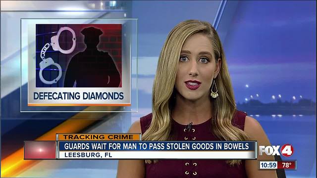 Doody duty: Man swallows diamond earrings