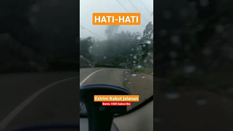 HATI-HATI KABUT JALANAN