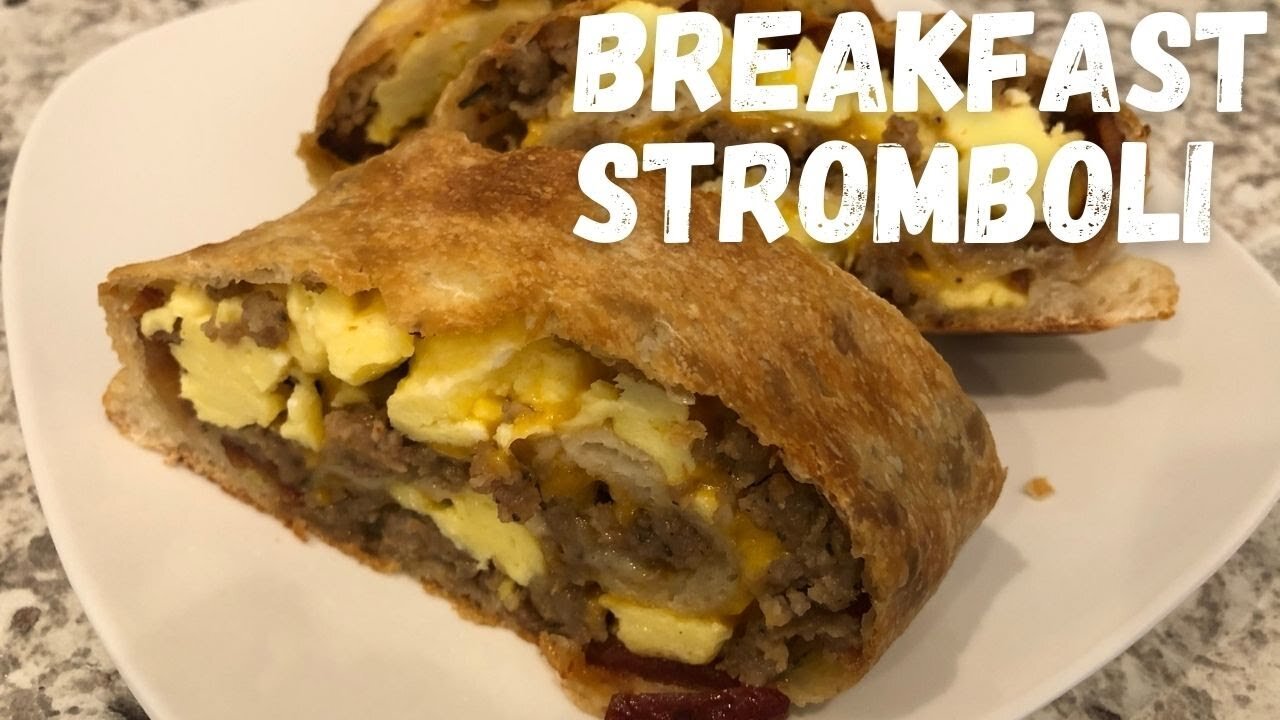 Breakfast Stromboli | Quick & Easy Breakfast Idea | Family Friendly Meal Idea