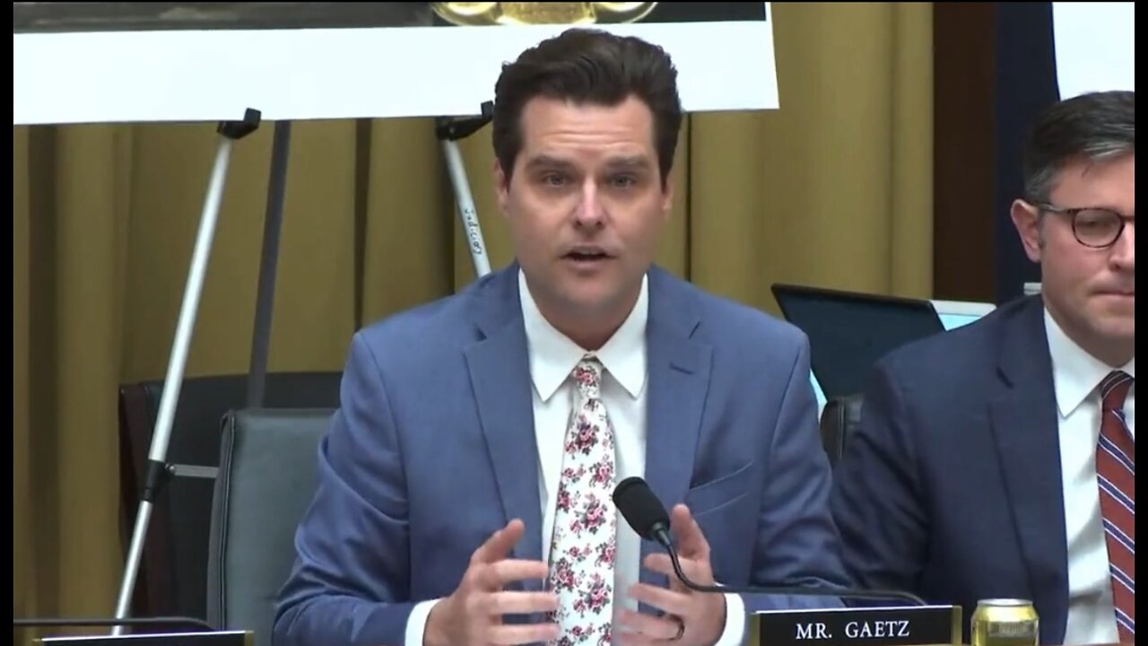 Rep Matt Gaetz Gets DHS Secretary To ADMIT Something Shocking