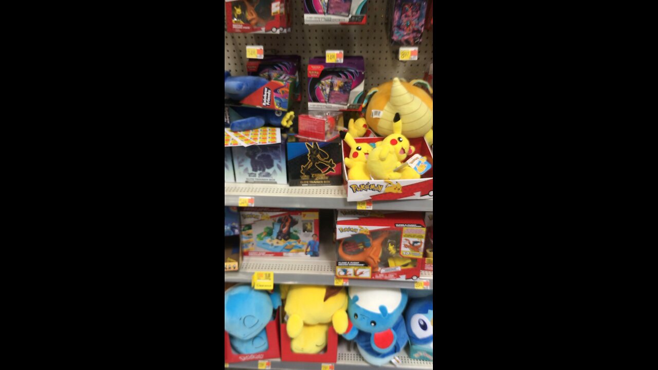 Pokémon at Walmart.