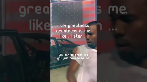 kanye is greatness