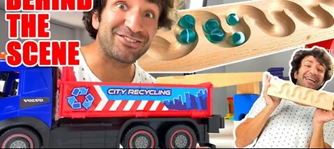 Sfida di biglie epica con i garbage trucks e molto altro - Lo FIGO MARBLES