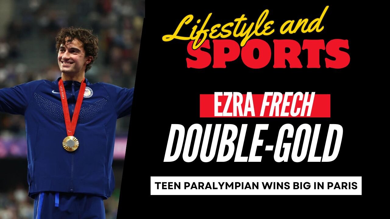 Ezra Frech, double-gold medalist, Paris 2024 Paralympics